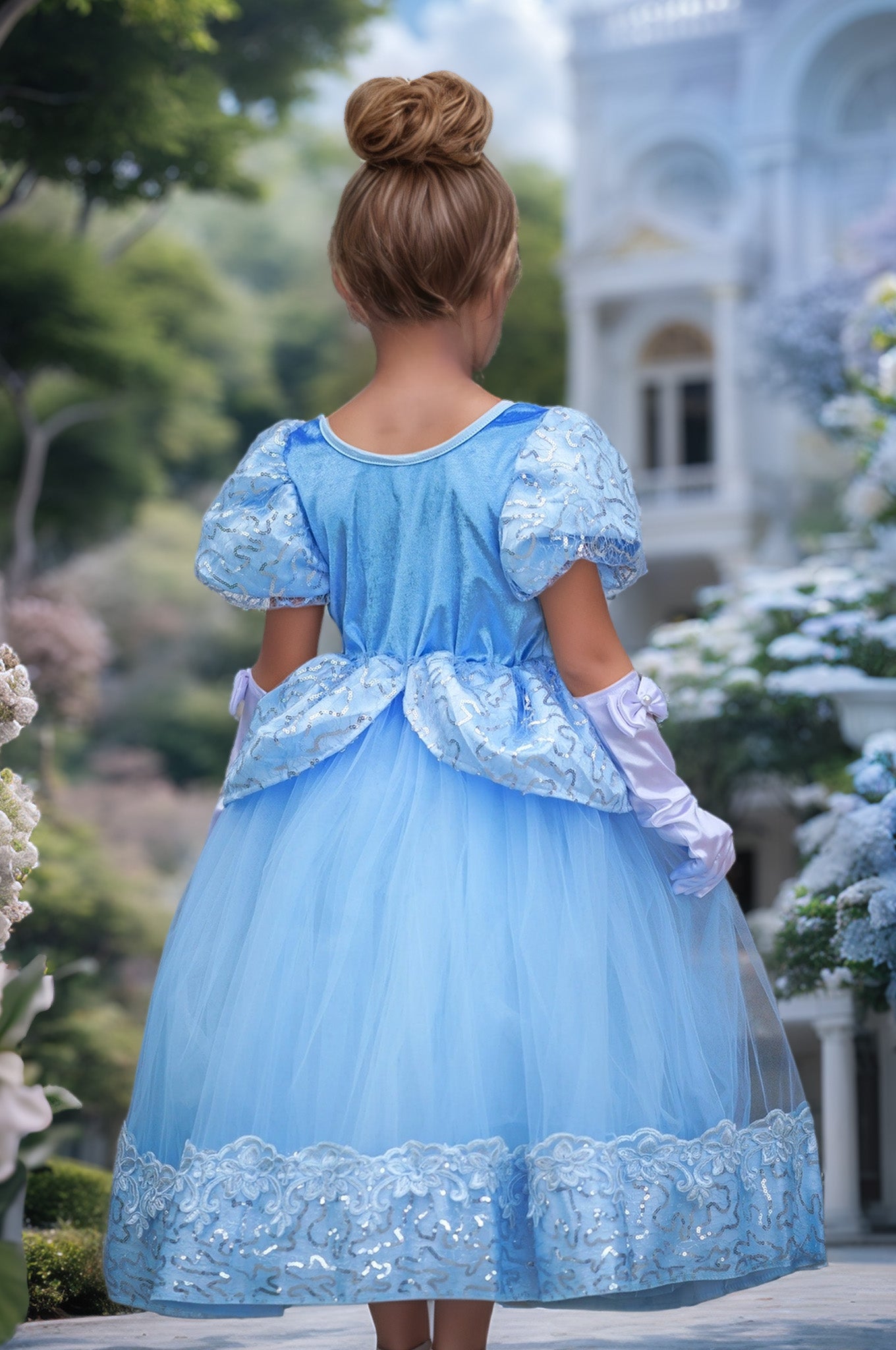 Cinderella's Dreamy Royal Ball Gown