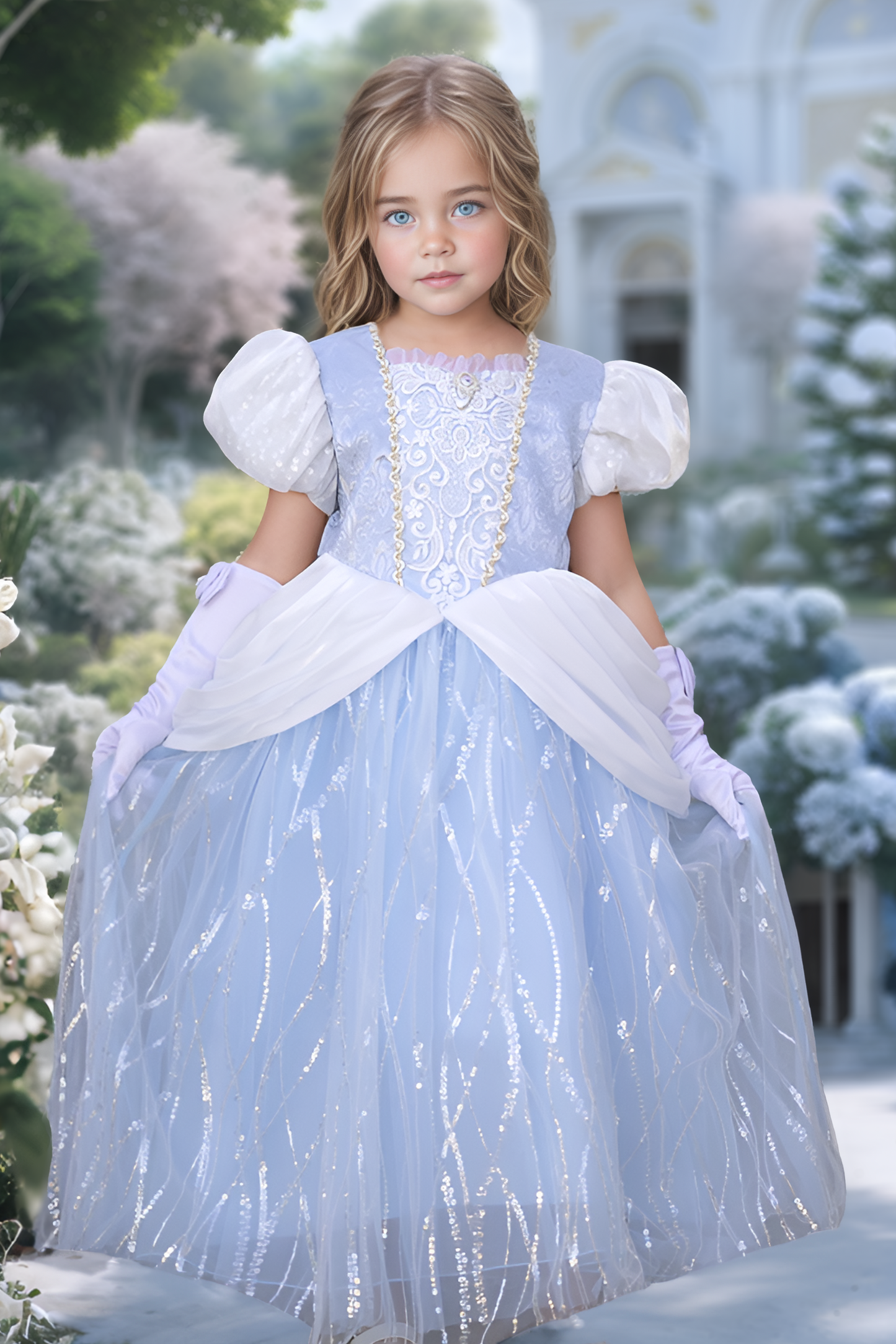 Dreamy Cinderella-Inspired Ball Gown