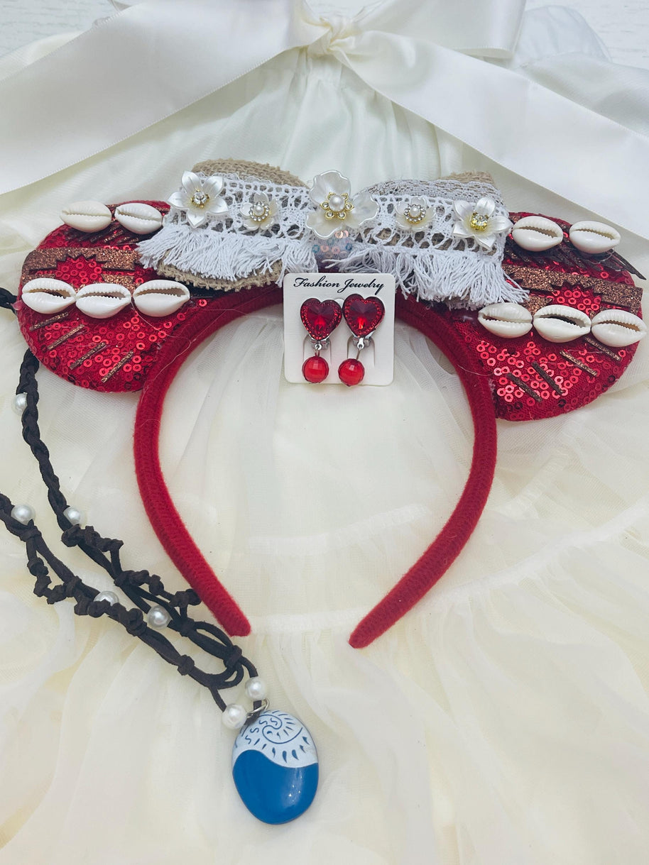 Princess Moana Inspired Birthday Party Dress Up