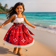Princess Moana Inspired Birthday Party Dress Up