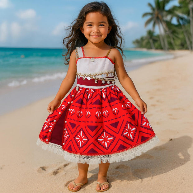 Princess Moana Inspired Birthday Party Dress Up