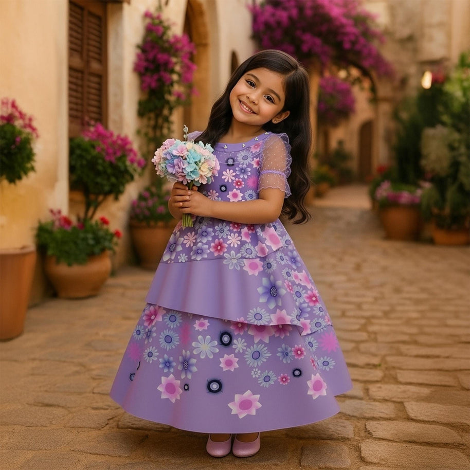 Encanto Isabela Inspired Dress Up Outfit