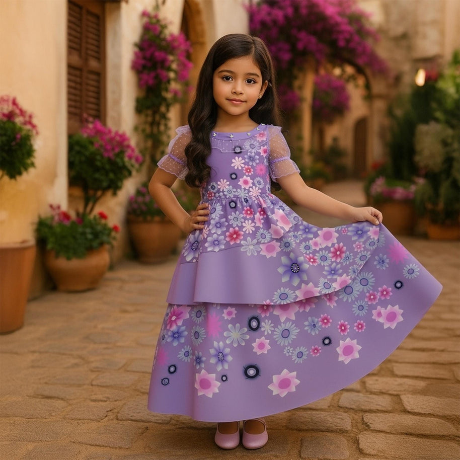 Encanto Isabela Inspired Dress Up Outfit