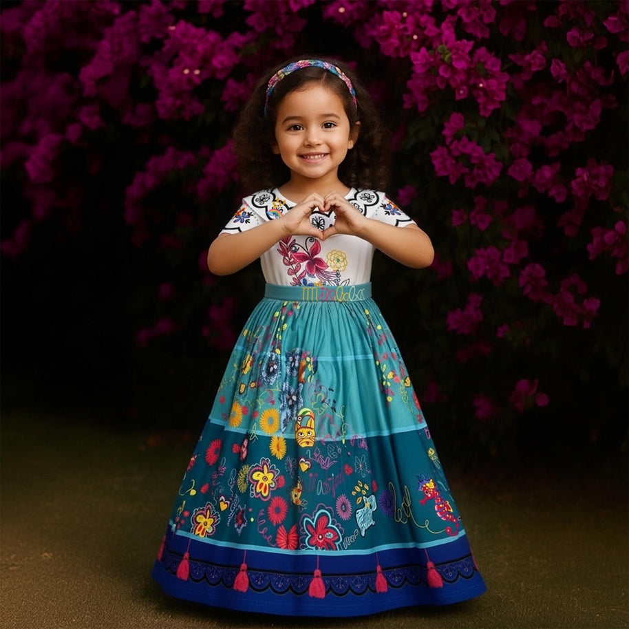 Encanto inspired Mirabel Birthday Party Dress Up With Accessories