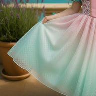 Ariel Inspired Mermaid Costume: Iridescent Scale Dress-Up Set