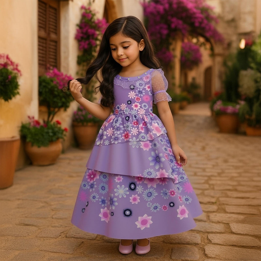 Encanto Isabela Inspired Dress Up Outfit