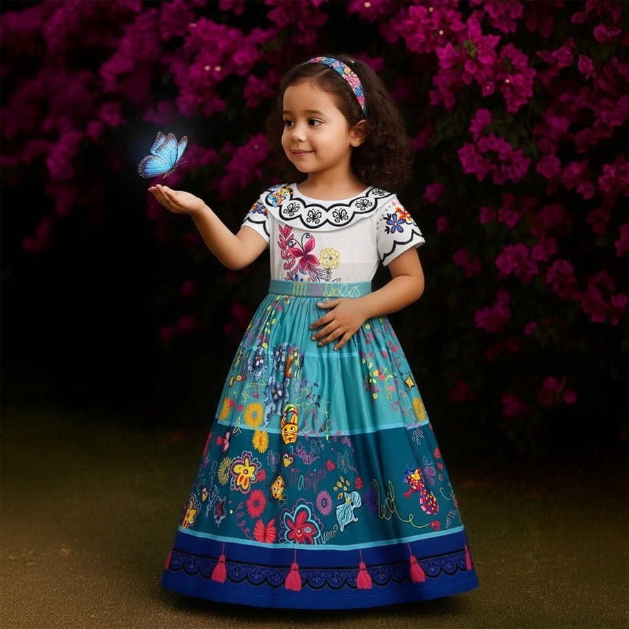 Encanto inspired Mirabel Birthday Party Dress Up With Accessories