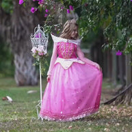 Sleeping Beauty Aurora Princess Dress Up Costume Set - Birthday, Party, Christmas, Holiday Gift